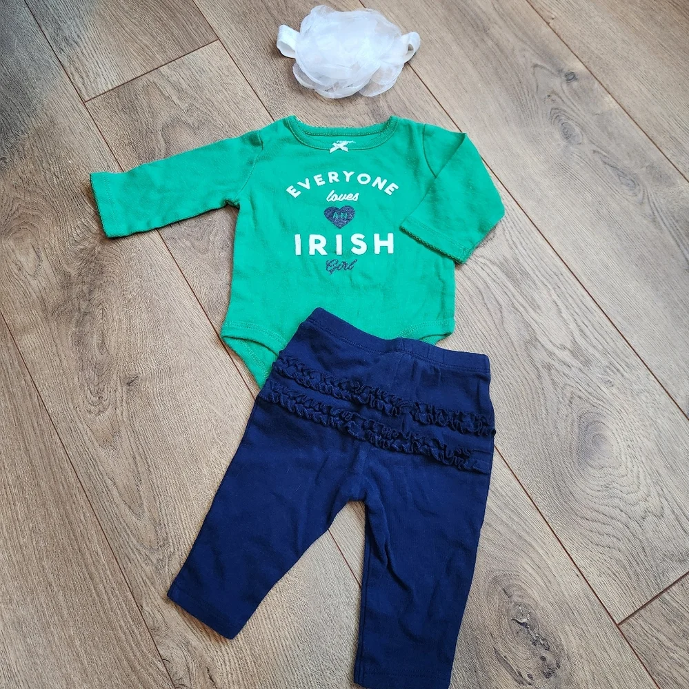 3m Carter's Irish Girl Outfit